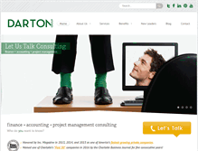 Tablet Screenshot of dartongroup.com